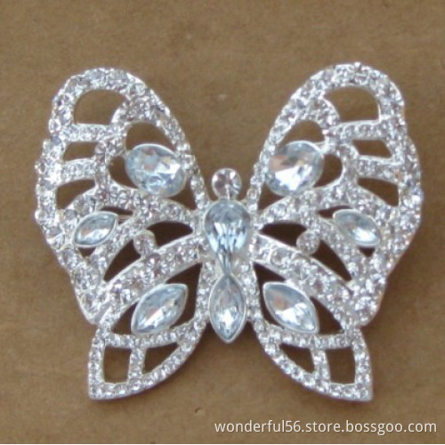 crystal rhinestone butterfly